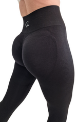 Load image into Gallery viewer, Push-up Legging in Black