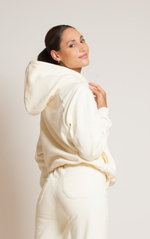 <tc>Bild in den Galerie-Viewer laden, Tijdloze crème hoodie</tc>