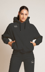 <tc>Bild in den Galerie-Viewer laden, Perfecte Oversized Hoodie Zwart</tc>