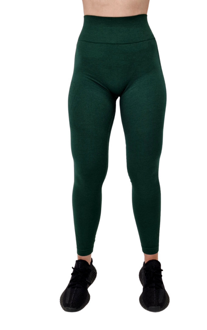 Push-up Legging in Forest Green