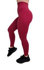 Load image into Gallery viewer, Push-up Legging in Rasberry Pink
