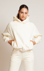 Load image into Gallery viewer, Timeless Cream Hoodie
