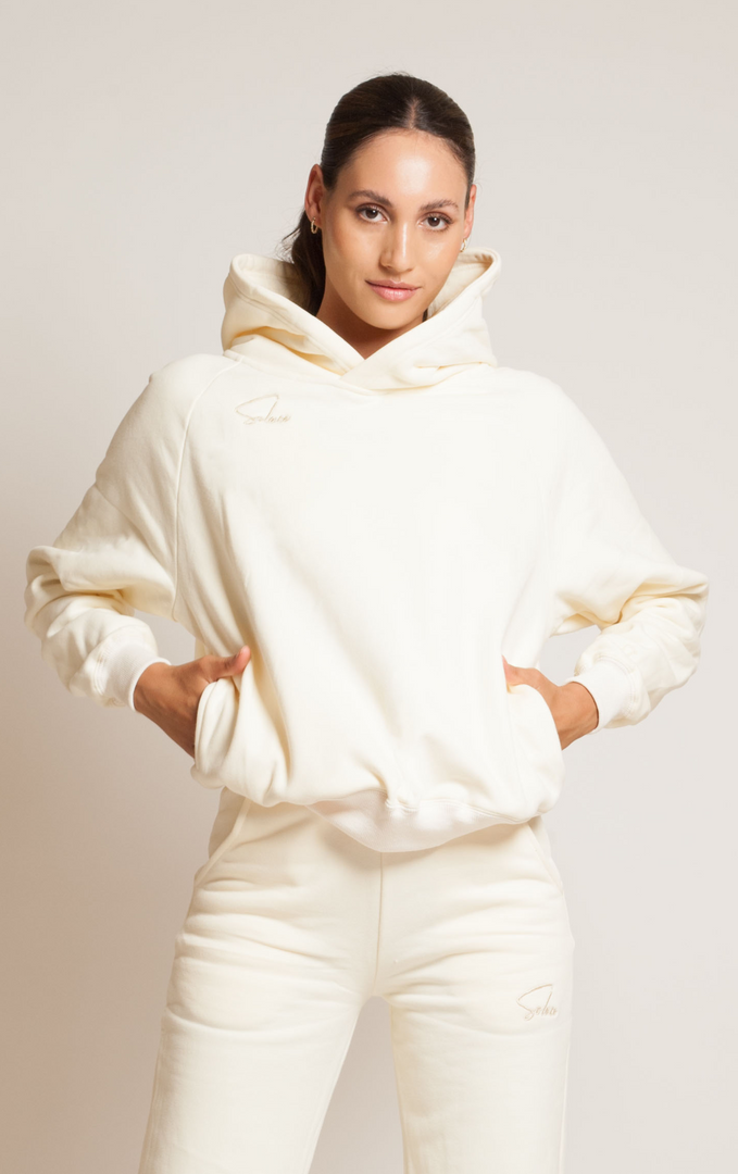 Timeless Cream Hoodie